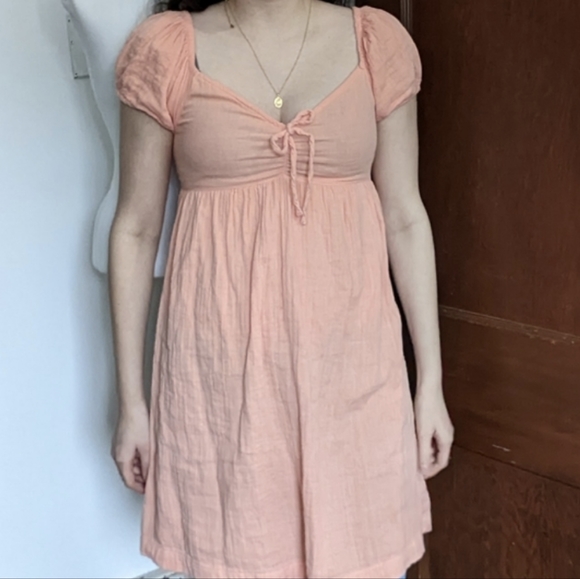 Cotton Babydoll Dress - Picture 5 of 10
